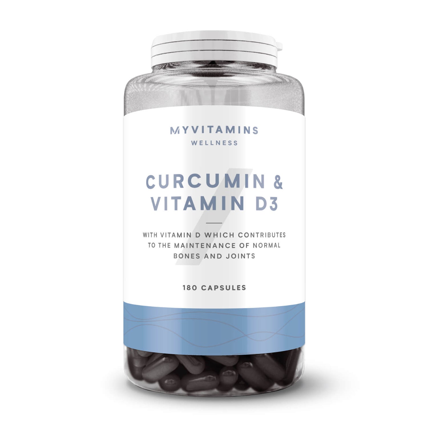 Curcumin & Vitamin D3 Capsules - 60Capsules