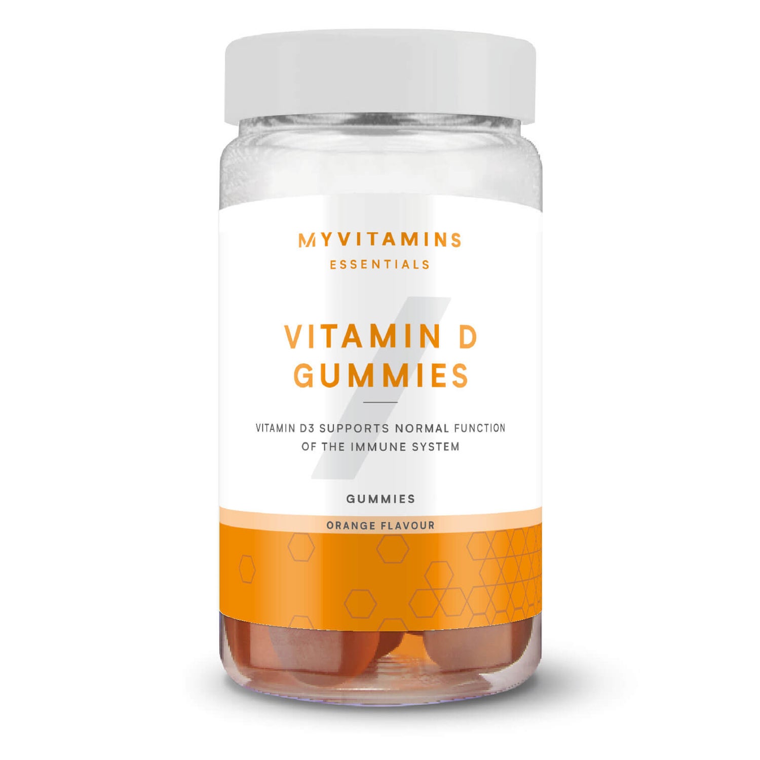 Vitamin D Gummies - 60servings - Orange