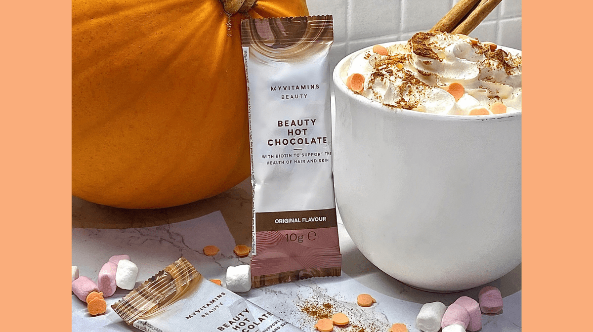 Pumpkin Spiced Beauty Hot Chocolate